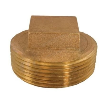 0.125 In. Round Bronze Plug In Modern Style